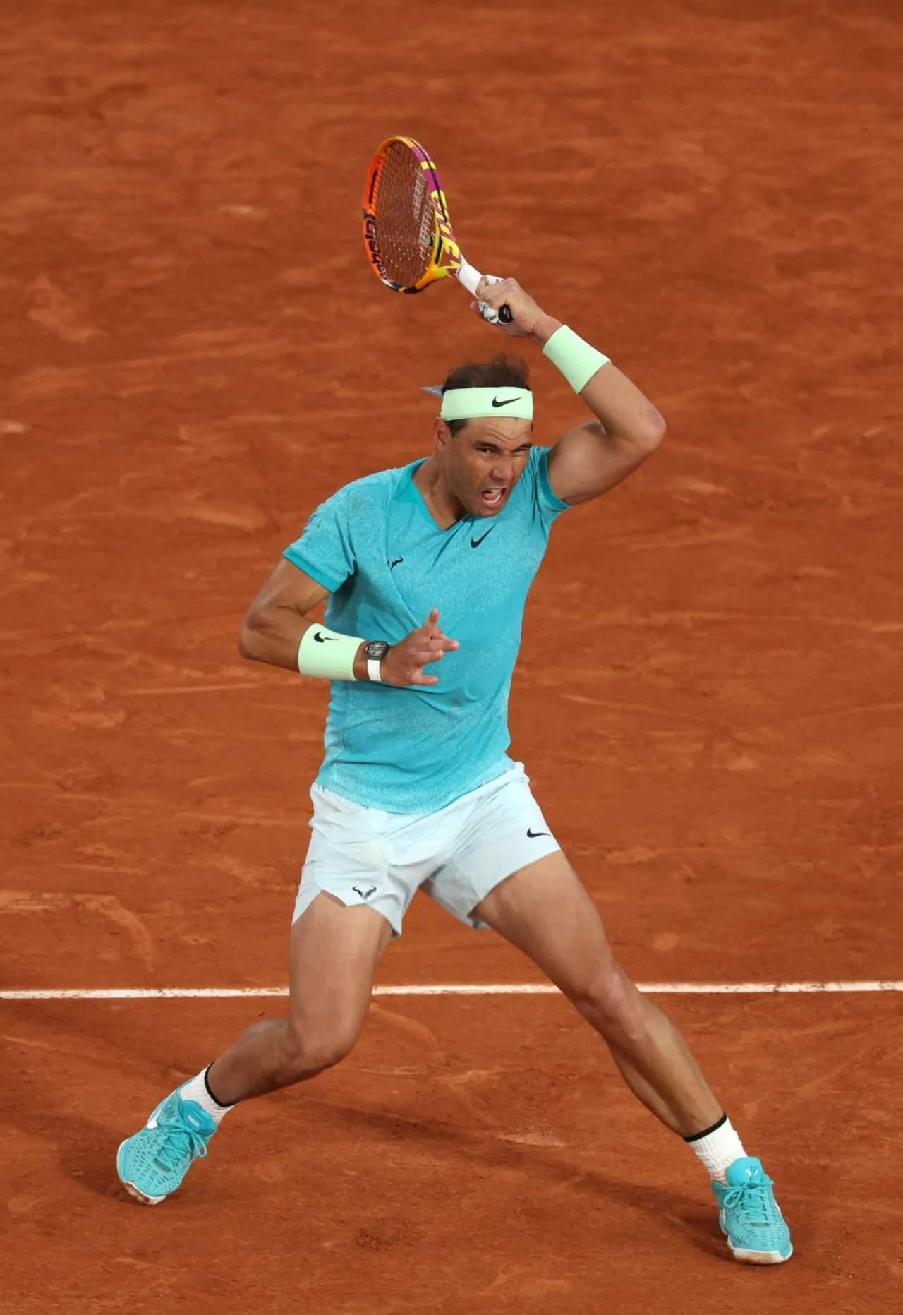 法国网球队鏖战德国网球队,纳达尔高光表现 法国网球队鏖战德国网球队,纳达尔高光表现